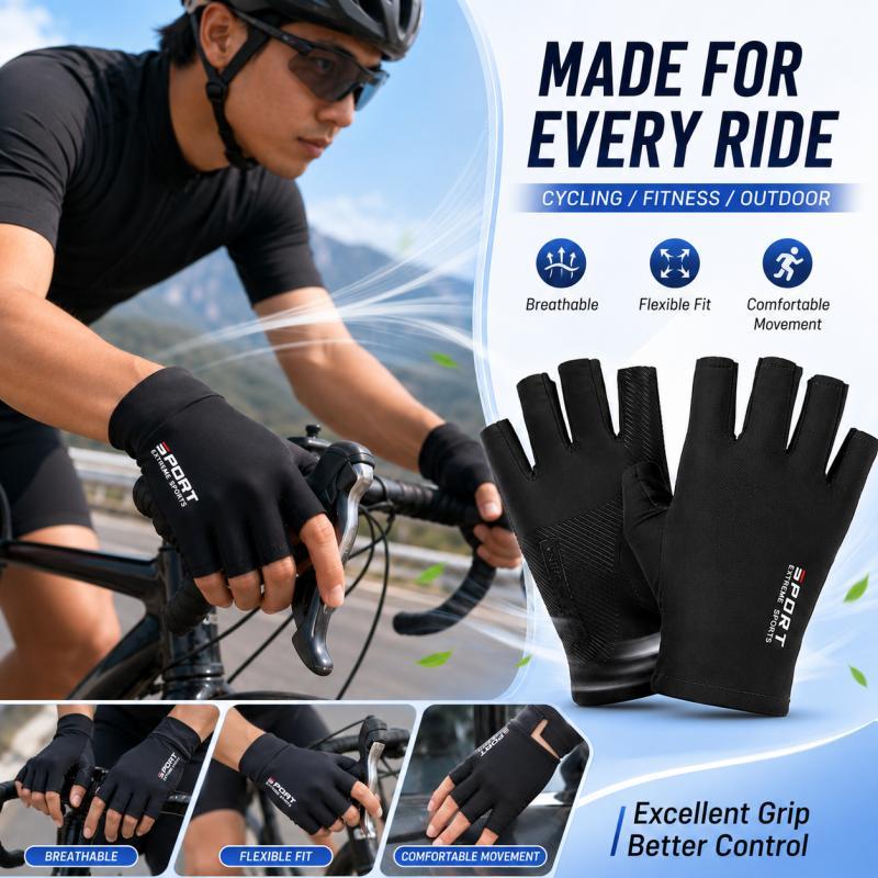 Workout Glove Gym - Rękawiczki rowerowe bez palców dla mężczyzn