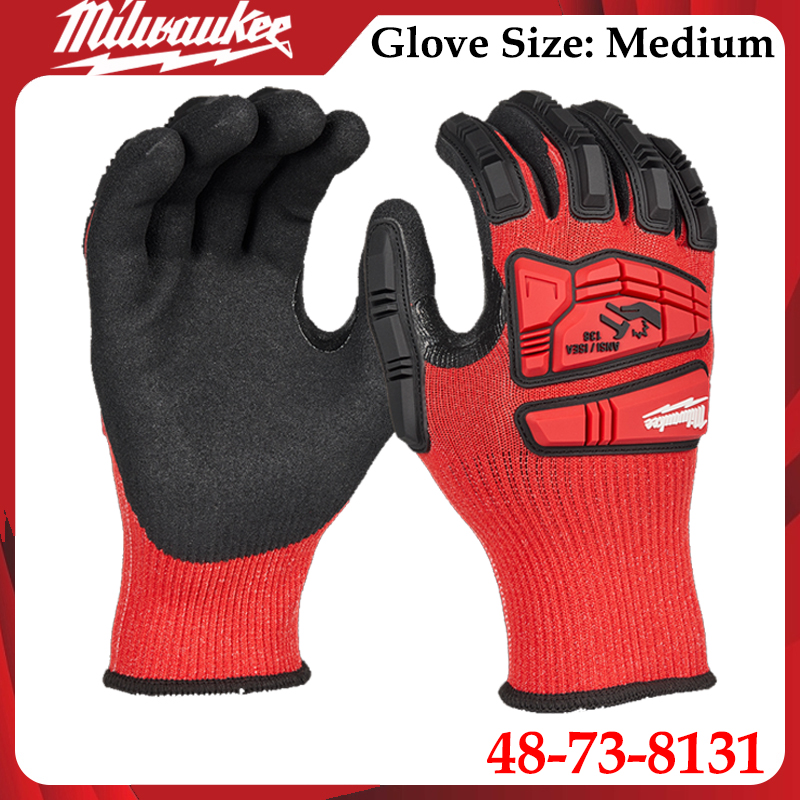 Motorcycle Glove Knuckle - Milwaukee 48-73-8131 – rękawice robocze o